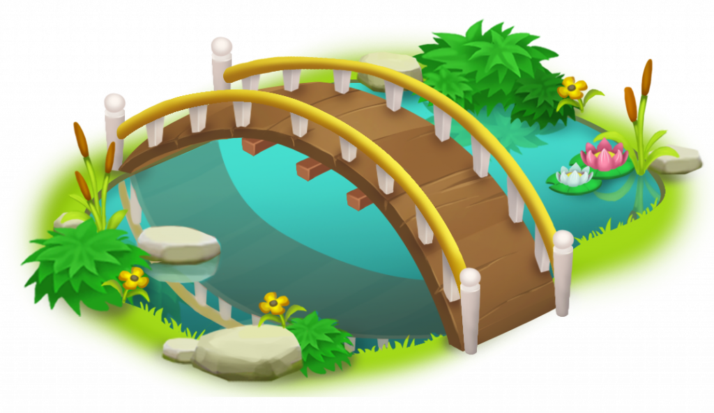 Simple Bridge Clipart - Мост Клипарт - Png Download (1024x593), Png Download