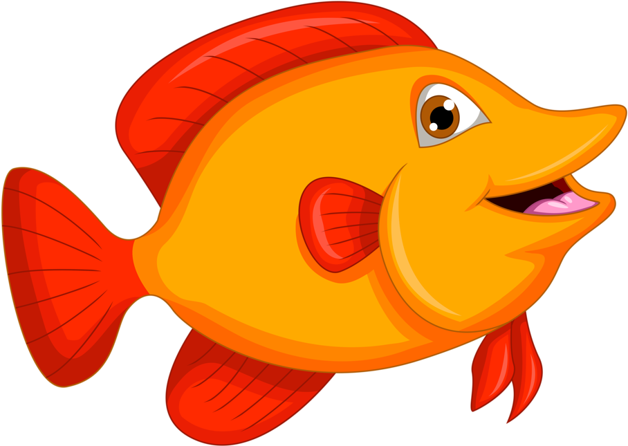 Album - Fish Cartoon Png Clipart (1024x754), Png Download