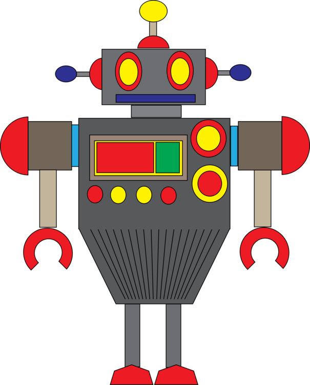 Computer Icons Download Robot - Clip Art - Png Download (605x750), Png Download