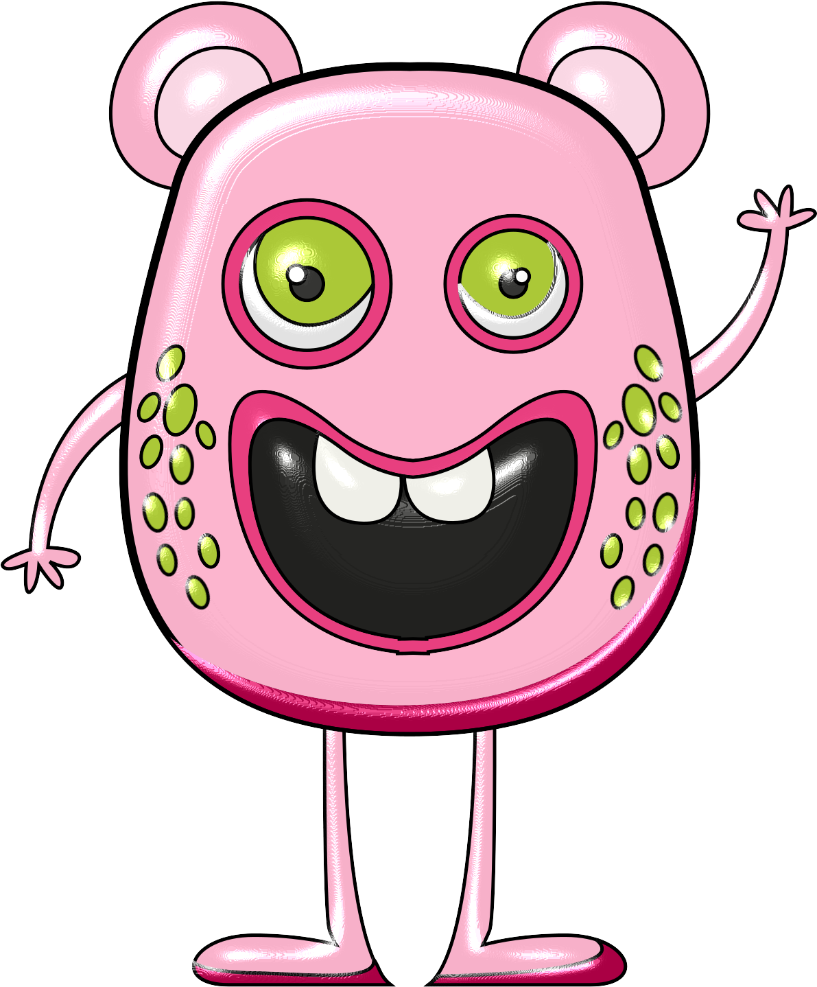 *✿**✿*monster*✿**✿* Clipart (1228x1500), Png Download