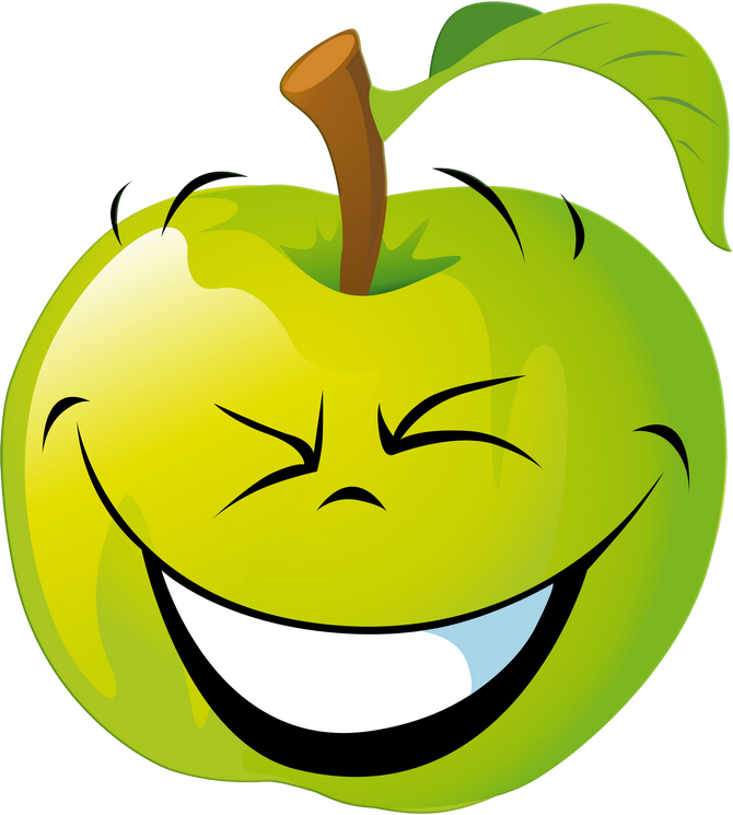 Фото, Автор Missis - Fruit Smiley Clipart (670x745), Png Download