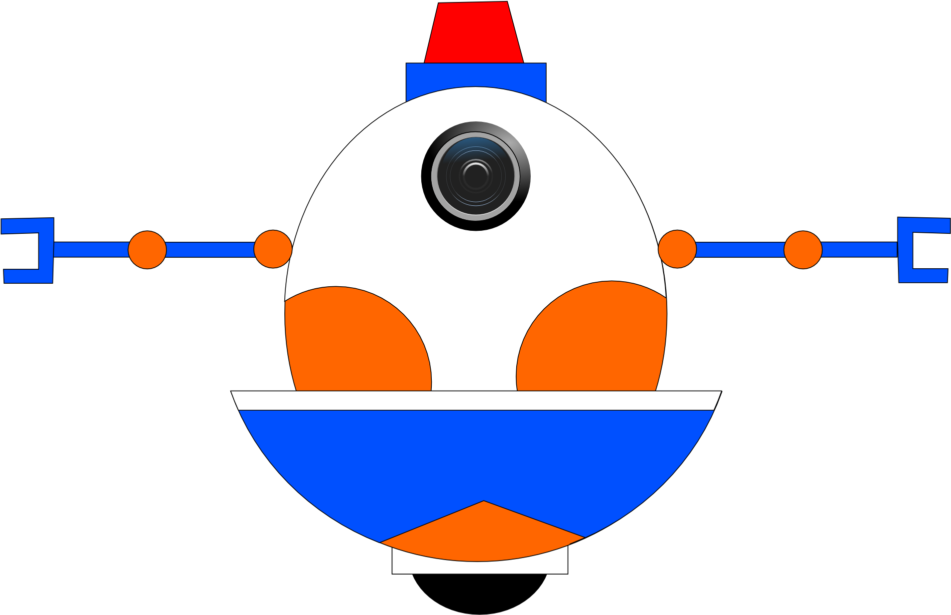 Domestic Robot Airplane Blue Robot Kit - Clip Art - Png Download (1160x750), Png Download