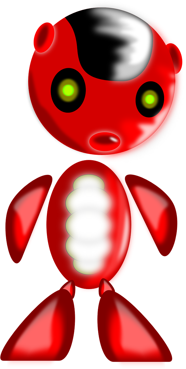 Robo Robot 555px 83 - Devil Clipart (555x785), Png Download