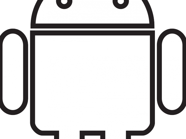 Robots Clipart Black And White - Png Download (640x480), Png Download