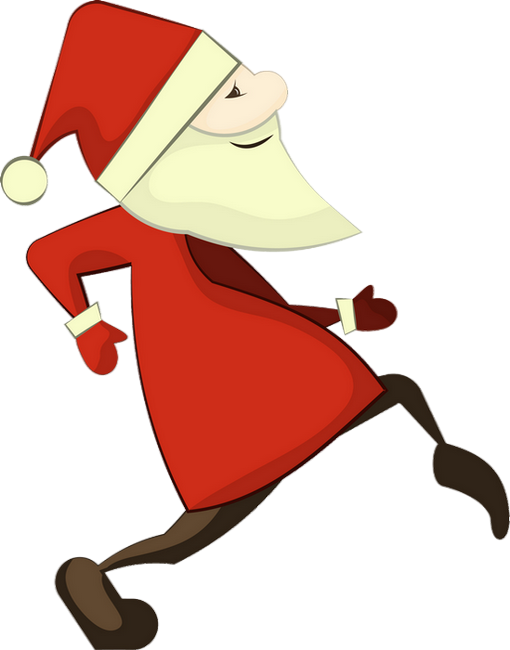 Père Noël Png - Christmas Day Clipart (510x650), Png Download