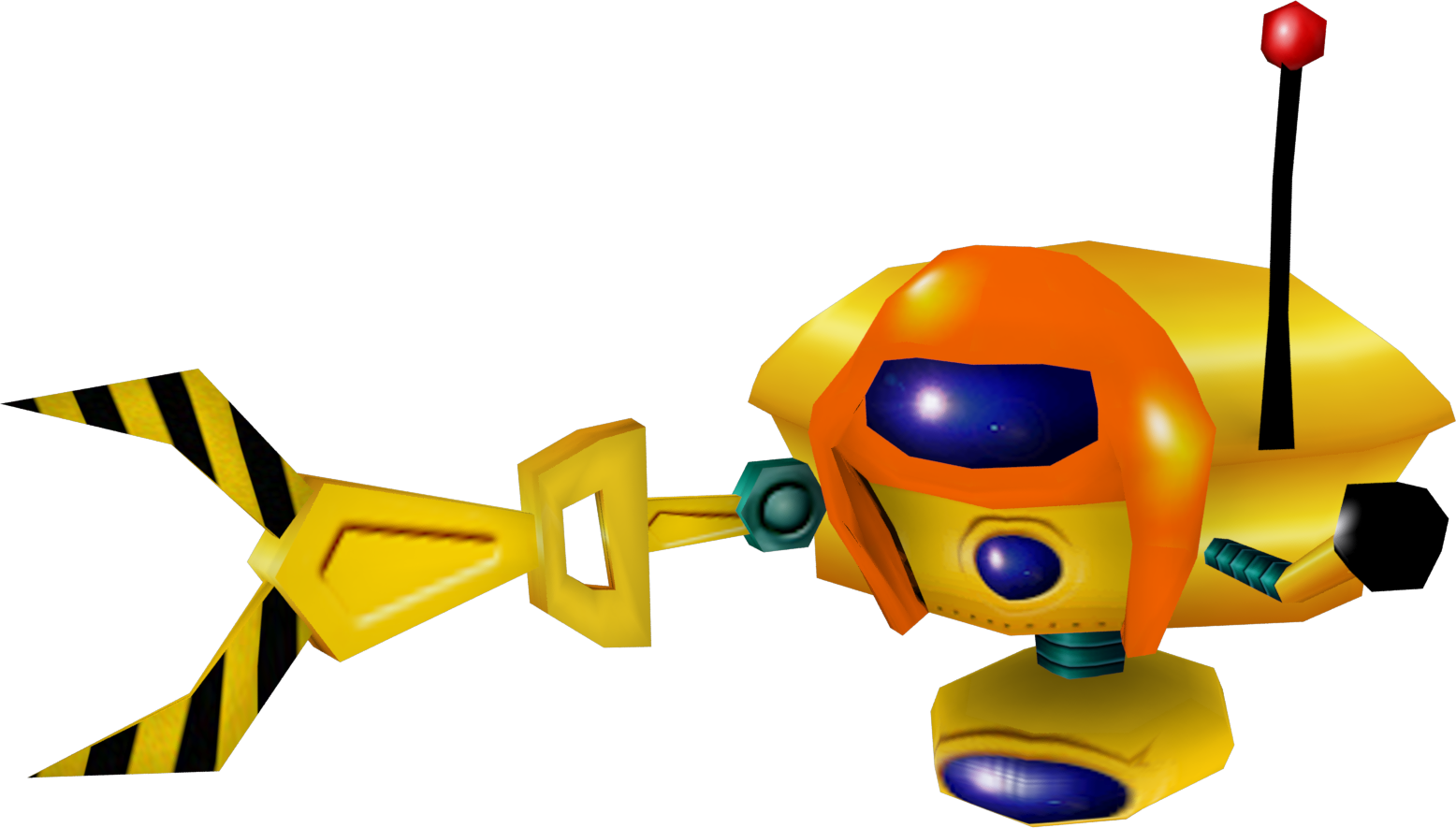 Robot Claw Png - Crash Bandicoot The Wrath Of Cortex Enemies Clipart (1185x674), Png Download