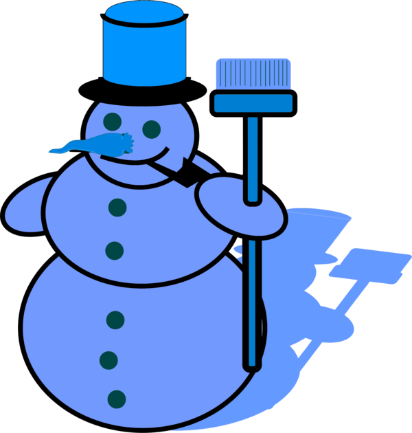 Yellow - Snowman Drawing Clipart (600x630), Png Download