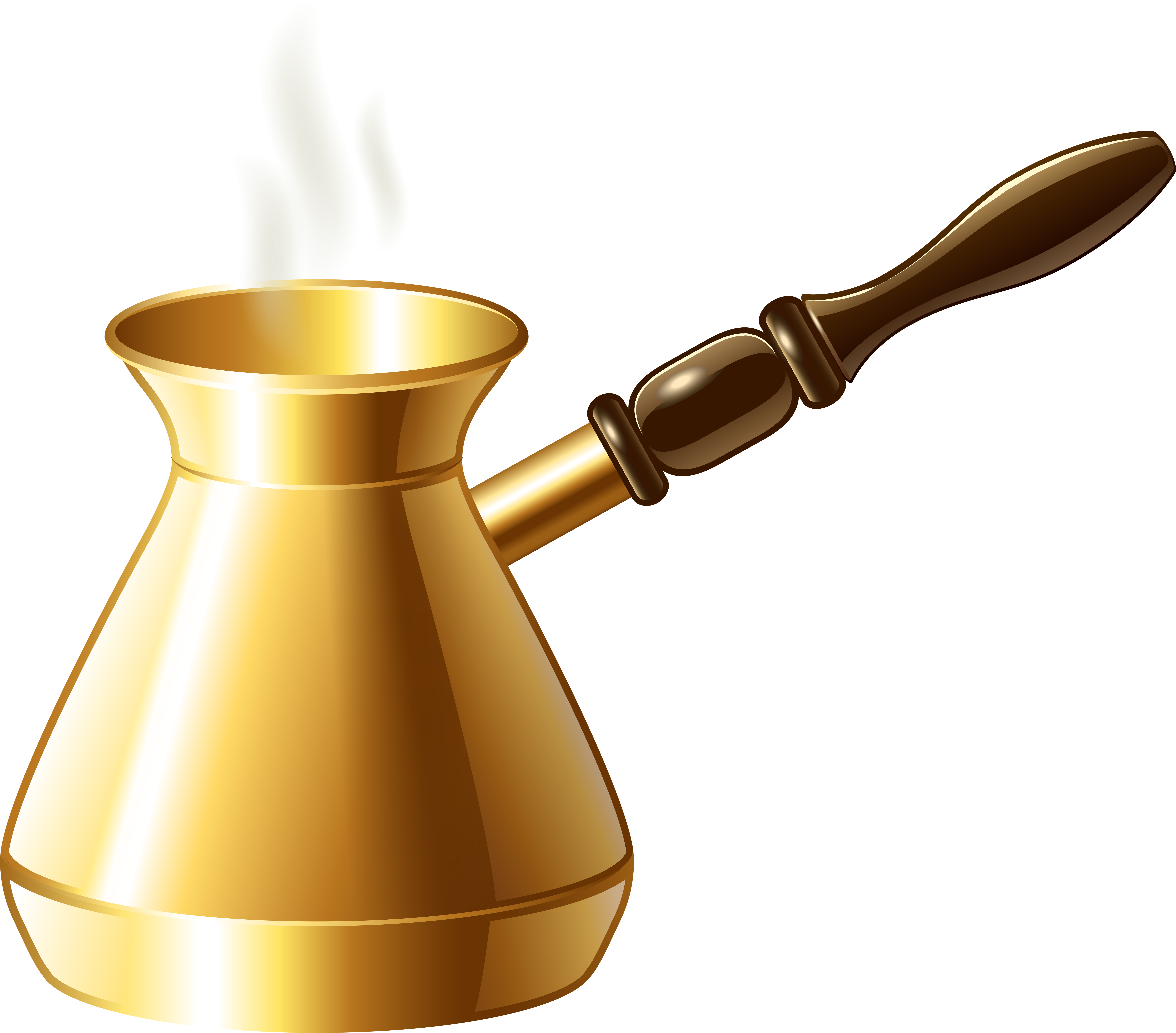 Turkish Coffee Pot Transparent Clip Art Image - Png Download (8000x7025), Png Download