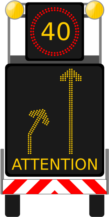 Computer Icons Truck Traffic Sign Roadworks Logo - Icon Clipart (530x750), Png Download
