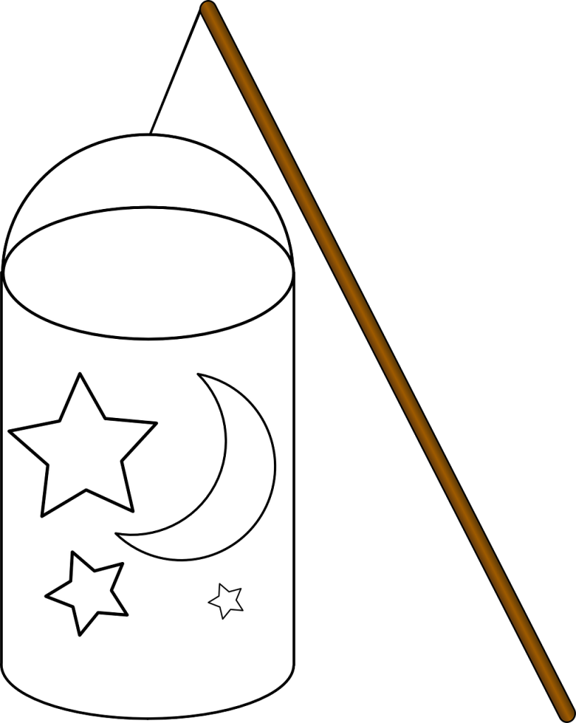 Martins-feier Am - Lantern Clipart (816x1024), Png Download