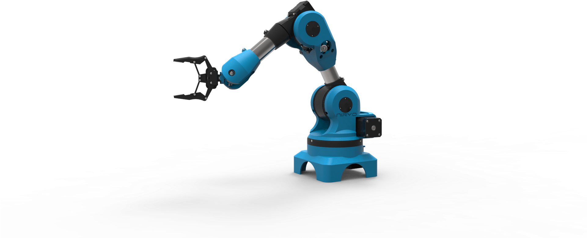 Gallery Niryo One Hackaday - Brazo Robotico Arduino Png Clipart (1920x1080), Png Download