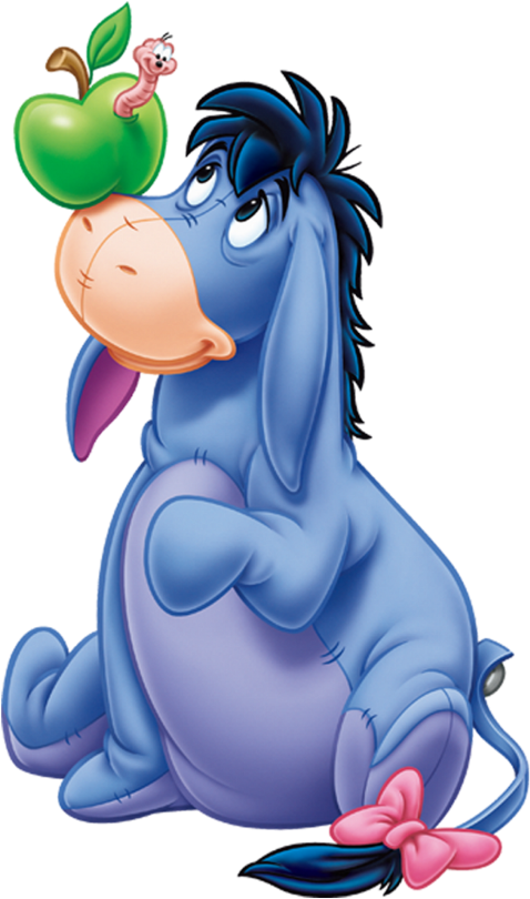 Eeyore Winnie The Pooh Clipart (725x1230), Png Download
