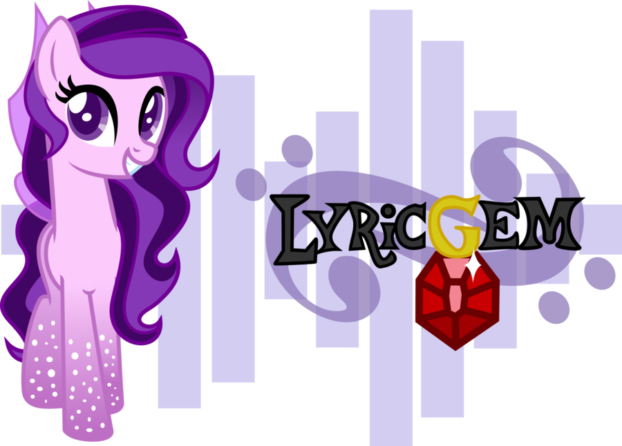 Collection Of Free Gems Mlp Fim Download - Lyricgemva Mlp Clipart (900x646), Png Download