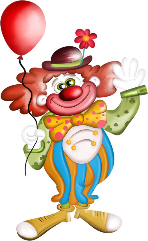 Яндекс - Фотки - Clipart Fun Circus Clown - Png Download (493x800), Png Download