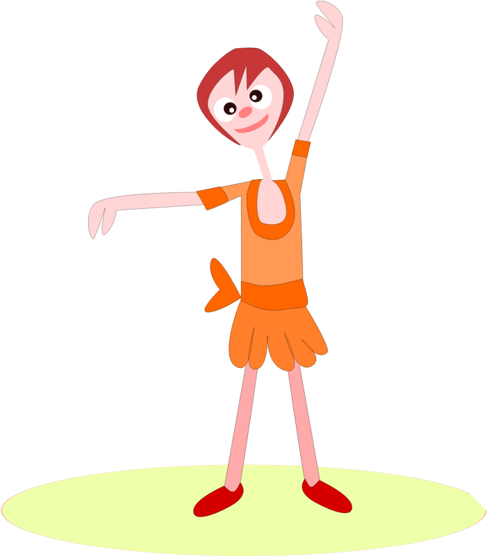 Clipart - Ballerina - Ballet - Png Download (800x800), Png Download