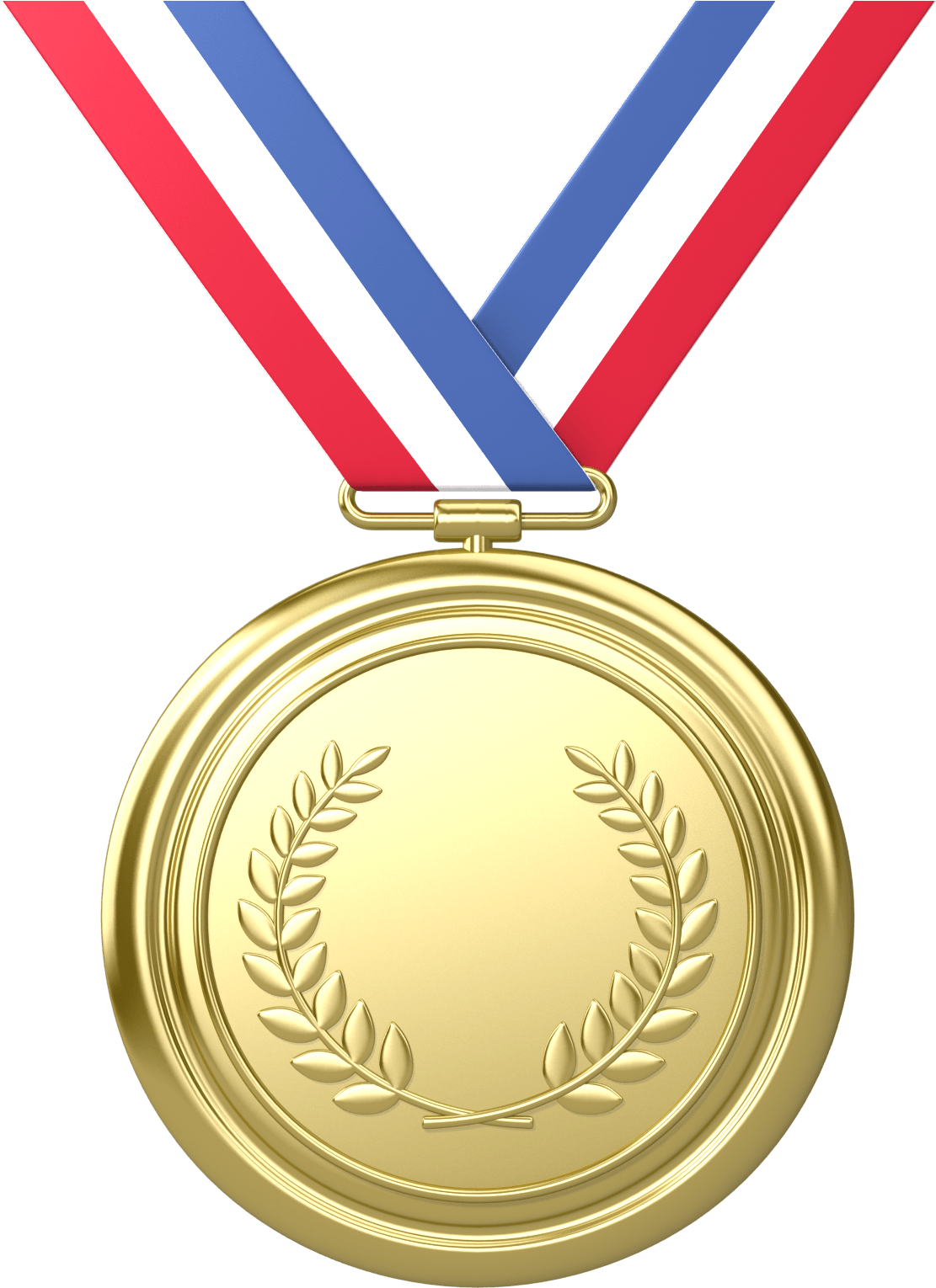 Gold - Olympic Gold Medal Png Clipart (1300x1600), Png Download