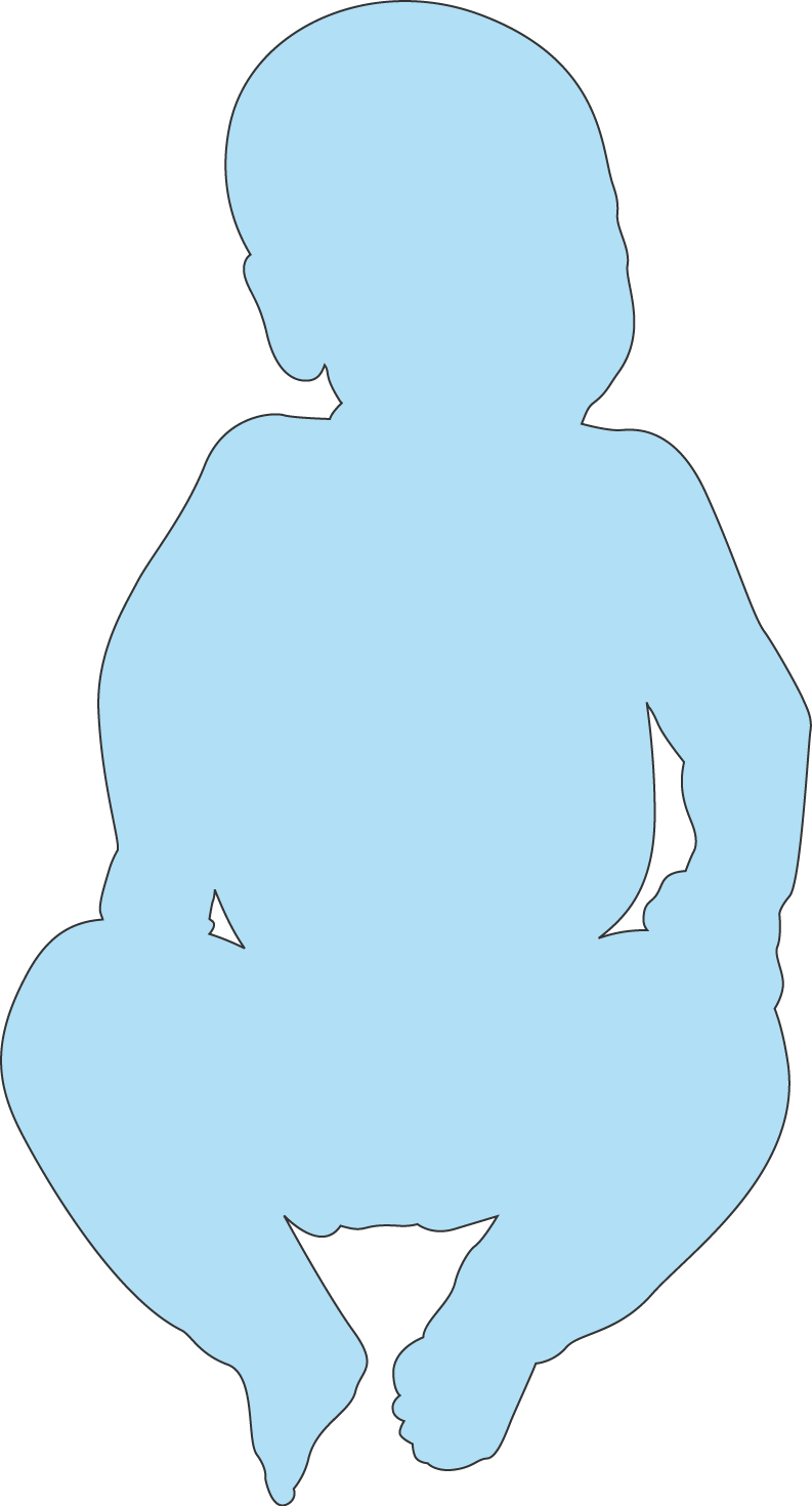 Silhouette Clipart (793x1470), Png Download