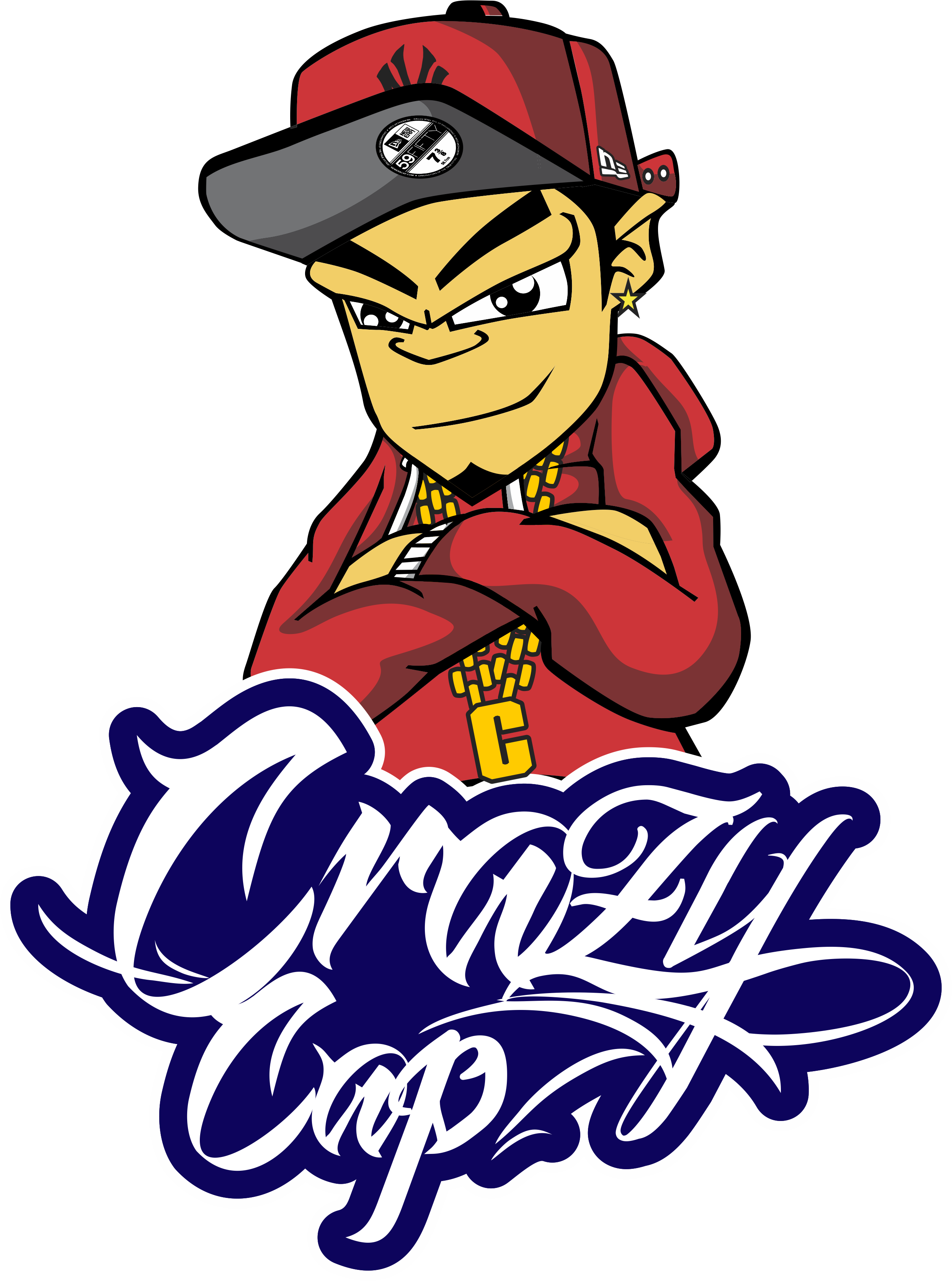 Desenho Hip Hop - Hip Hop Em Desenho Clipart (2487x3346), Png Download