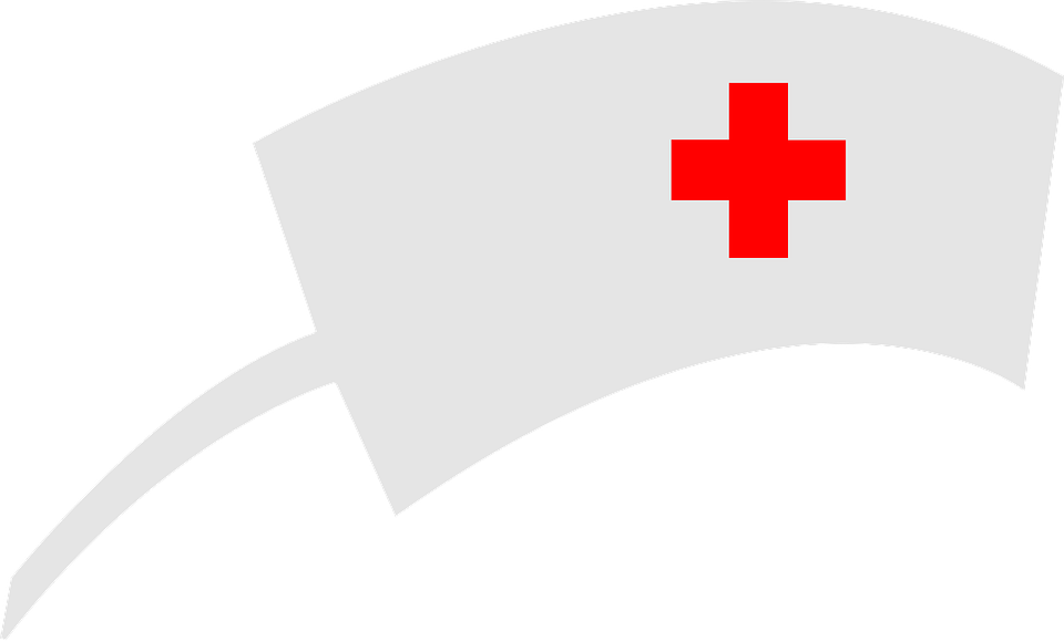 Nurse Clipart Hat - Transparent Nursing Cap Clipart - Png Download (960x580), Png Download
