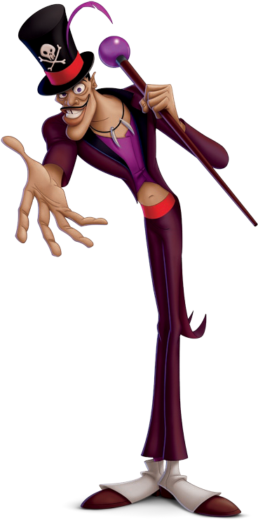 Dr Facilier Antagonists Wiki Fandom Powered By - Disney Dr Facilier Png Clipart (435x800), Png Download