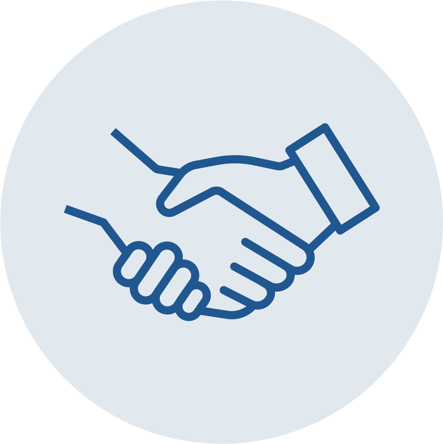 Edge Healthcare Partners Provides An Array Of The Highest - Two People Shaking Hands Drawing Clipart (1501x1501), Png Download