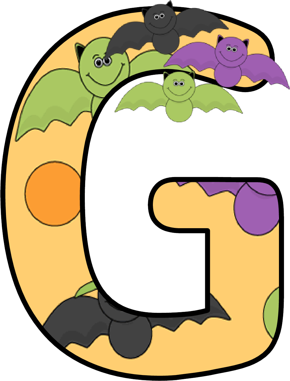 Ch B *✿* Alfabeto Murcielago De Kid Sparkz Halloween - Alphabet Clipart (1037x1316), Png Download