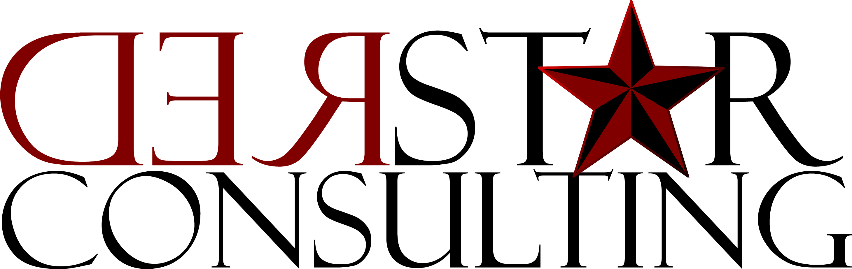 Computer Support Northwest Arkansas - Red Star Consulting Clipart (2921x923), Png Download