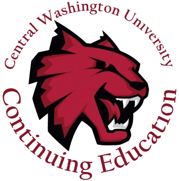 Continuing Online Learning - Central Washington University Clipart (595x600), Png Download