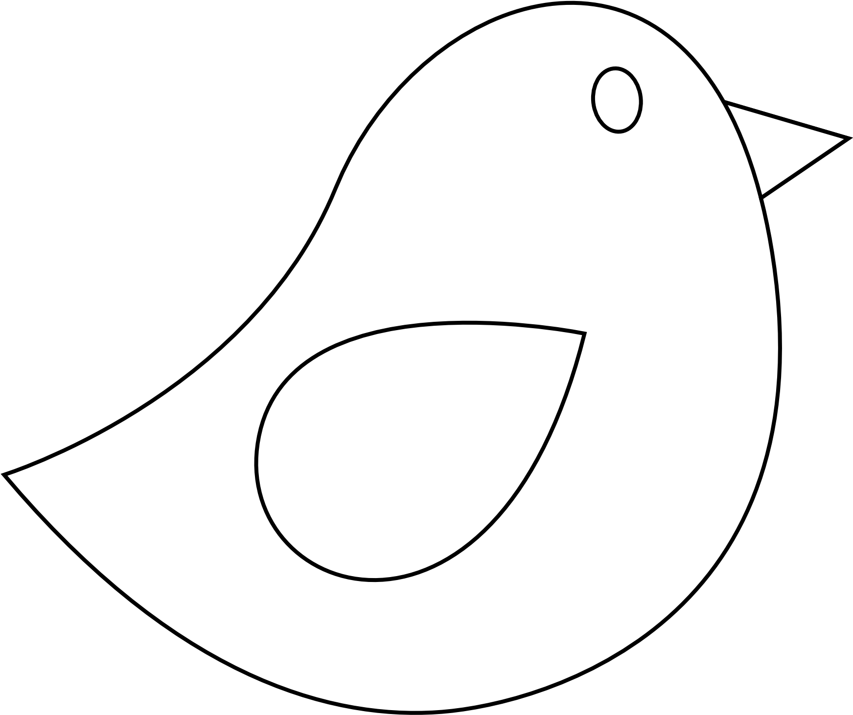 Clip Art Twitter Bird Tweet Tweet 56 Clipartist - Birds Icon White Png Transparent Png (1969x1969), Png Download