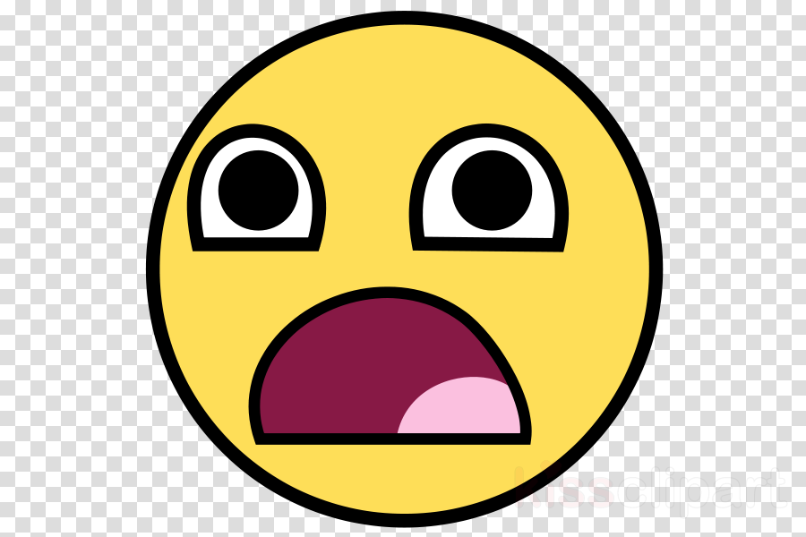 Surprised Face Png Clipart Smiley Clip Art - Clip Art Transparent Png (900x600), Png Download