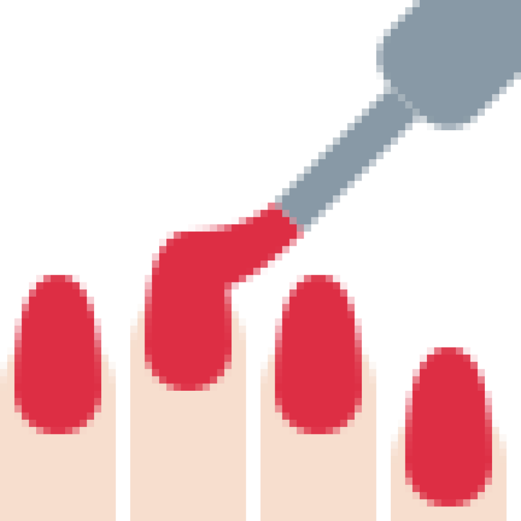 Pregnant Hilary Duff Tells Daughter On The Way To 'hurry - Icono Uñas Png Clipart (1024x1024), Png Download