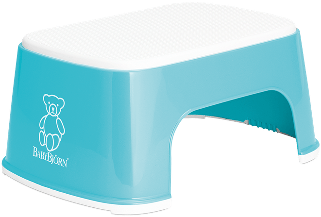 Banqueta Turquesa - Babybjorn Safe Step, Gray Clipart (900x962), Png Download