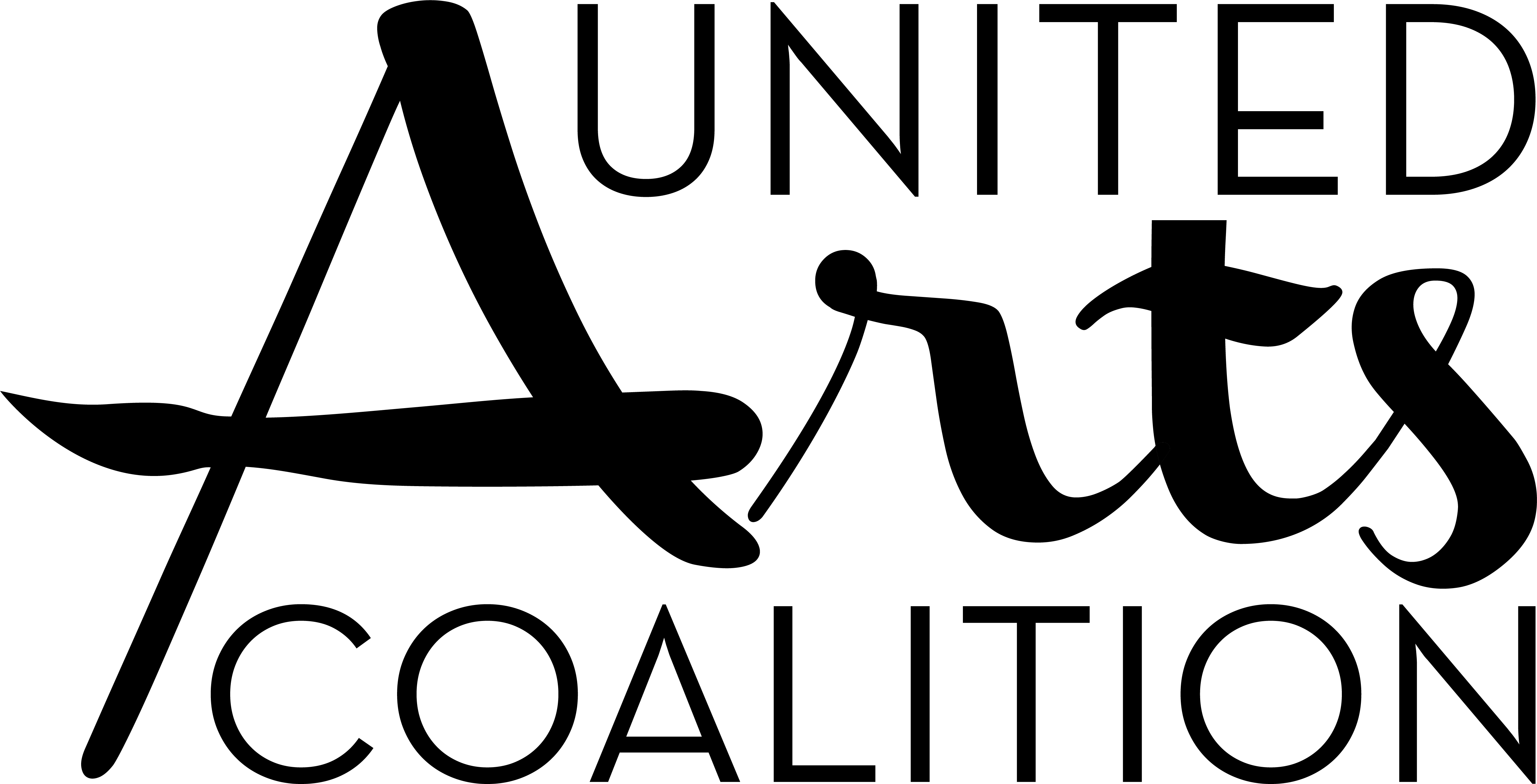 United Arts Coalition Clipart (5001x2553), Png Download