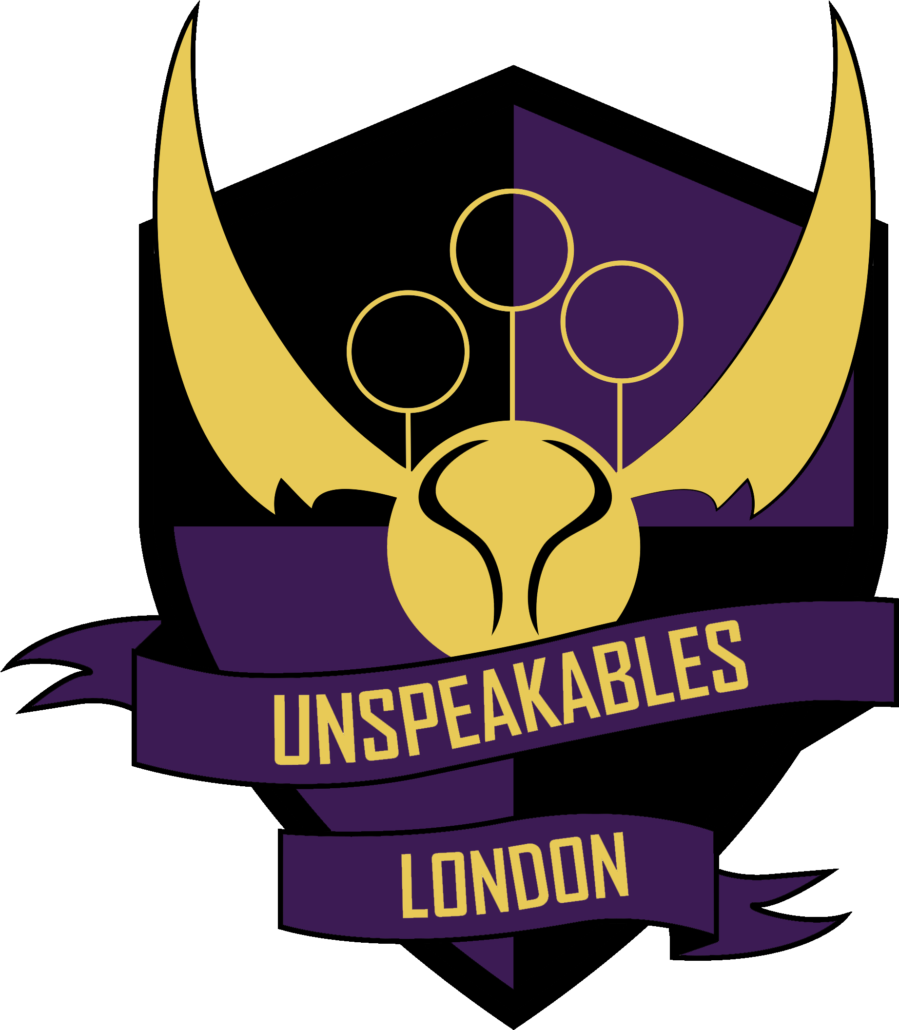 The Unspeakables Are London's First Quidditch Team - Us Quidditch Teams Logos Clipart (2200x2200), Png Download