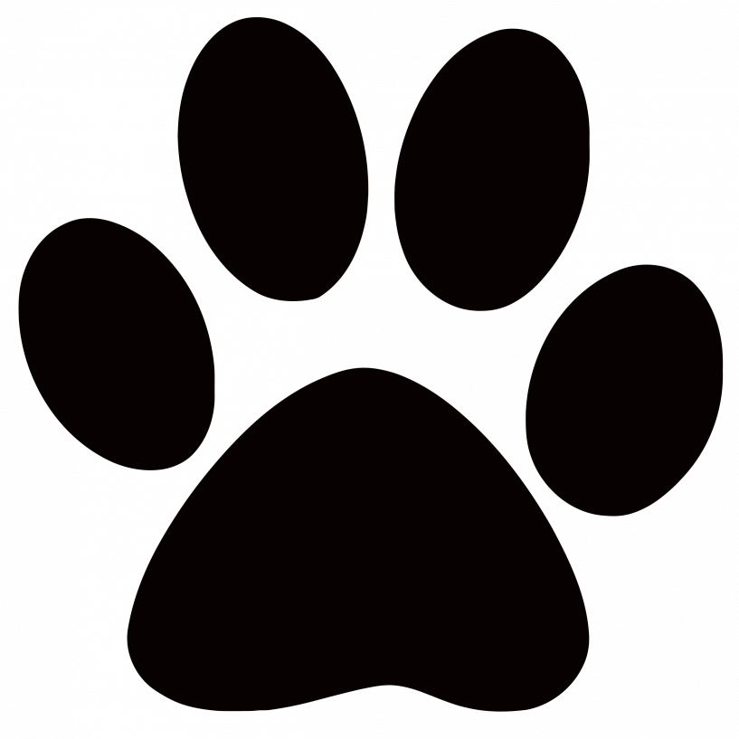 Pawprint Clipart Jaguar - Png Download (817x817), Png Download
