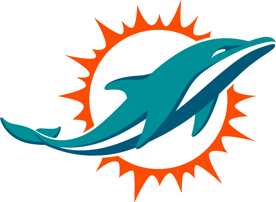 Miami Dolphins Logo - Miami Dolphins Logo 2018 Clipart (905x665), Png Download