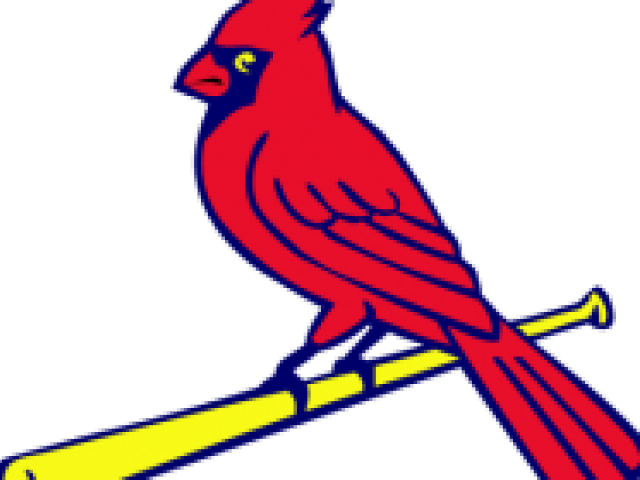 Free Cardinal Clipart - Cardinals Mlb - Png Download (640x480), Png Download