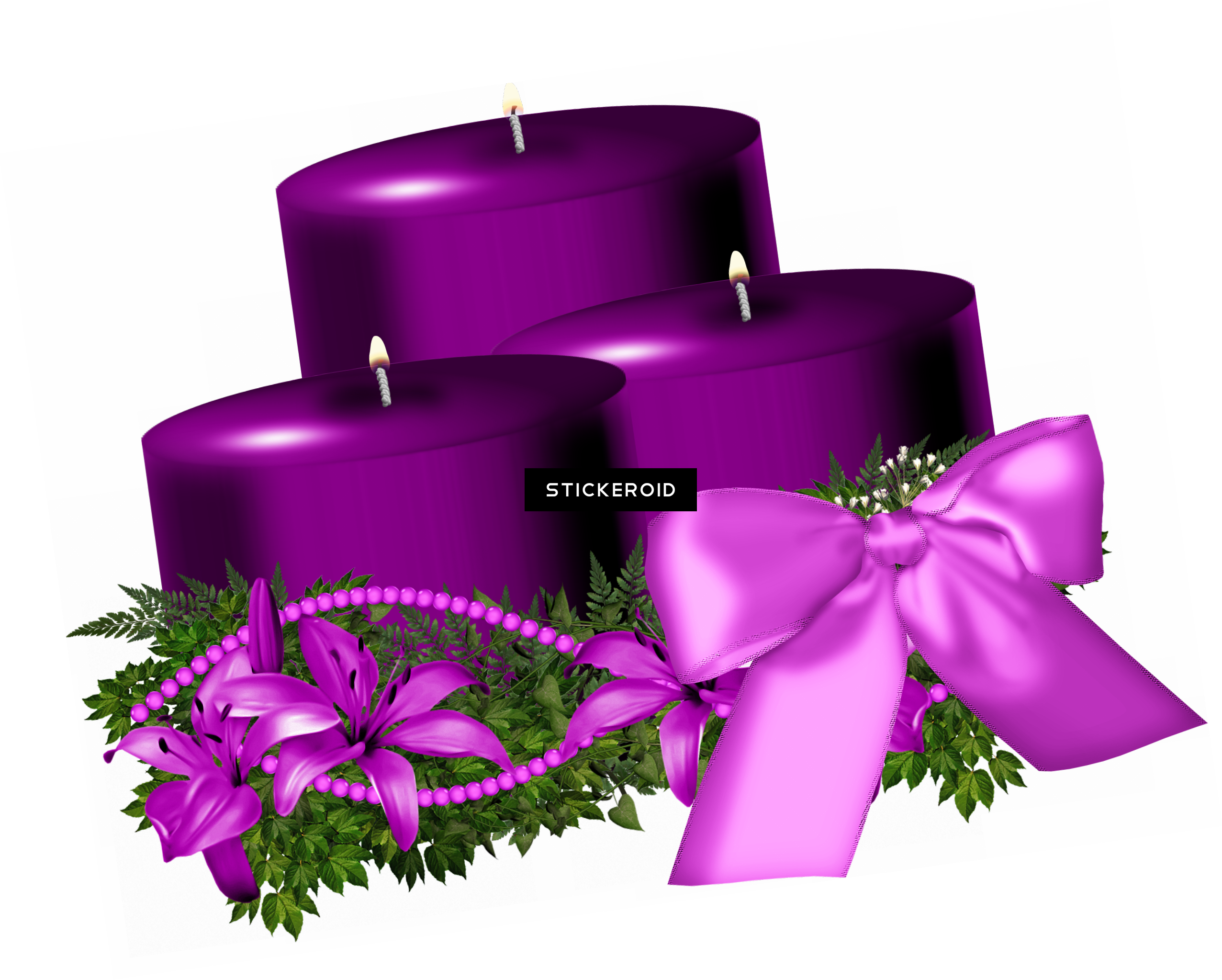 Candle Candles Clipart (2553x2047), Png Download