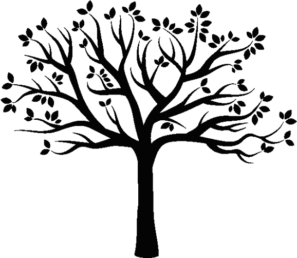 Logo - Silueta Arbol Png Clipart (612x616), Png Download