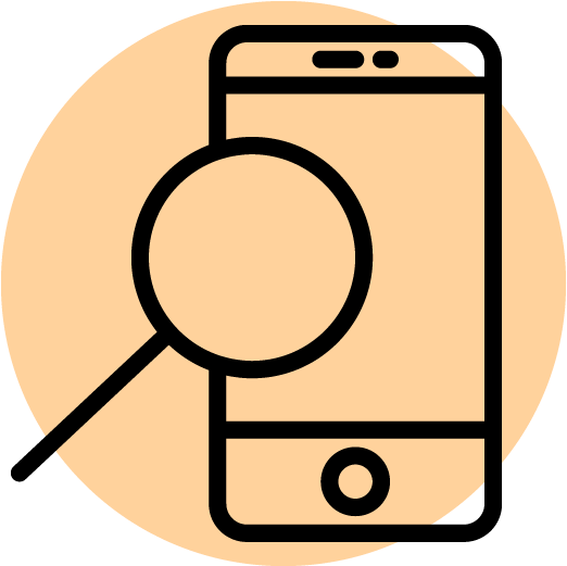 It Group Website Icons Itgroup Mobile Forensics Icon - Mobile Phone Clipart (590x590), Png Download