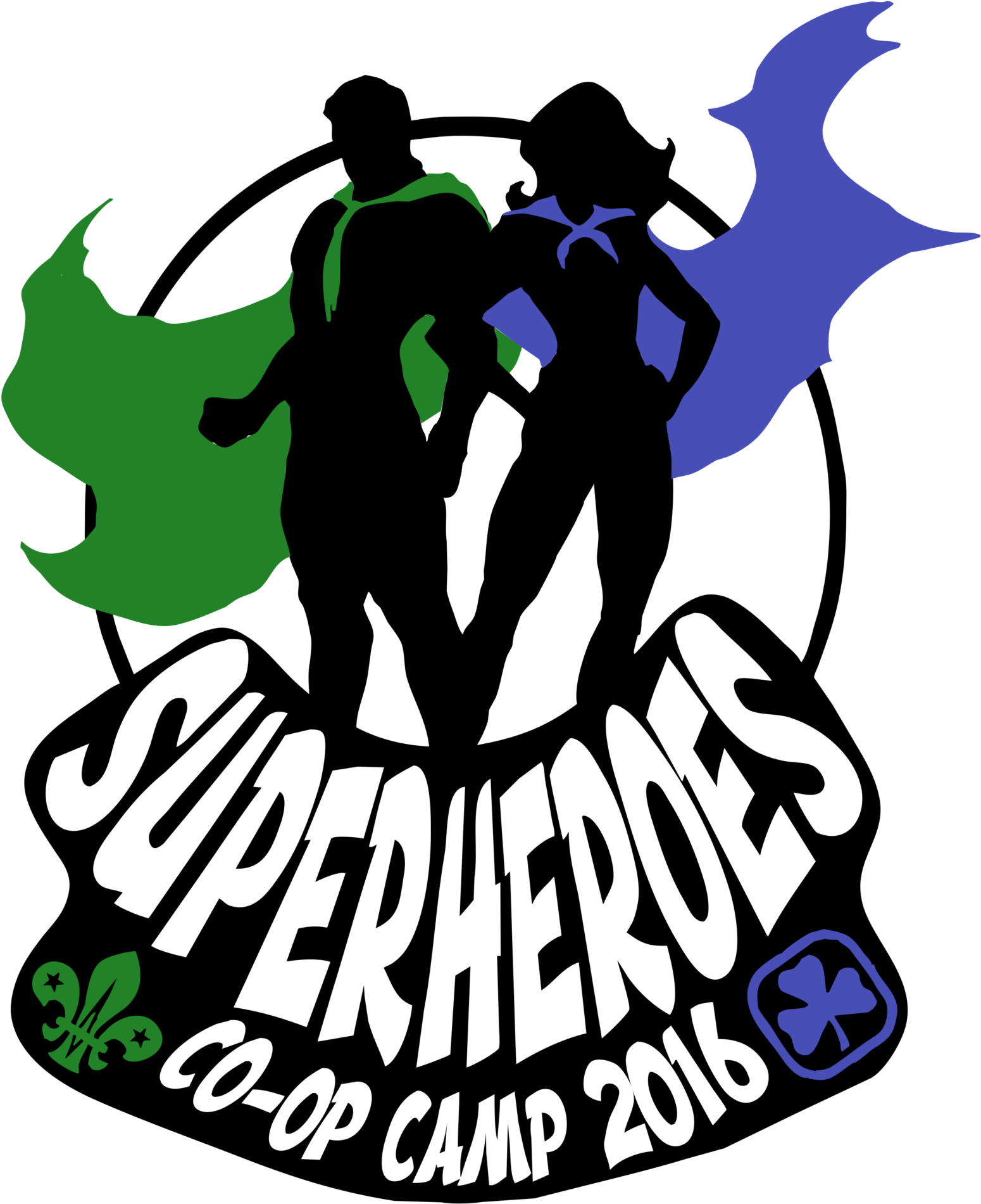 Co-op 2016 Badge - Camping Clipart (1703x2048), Png Download