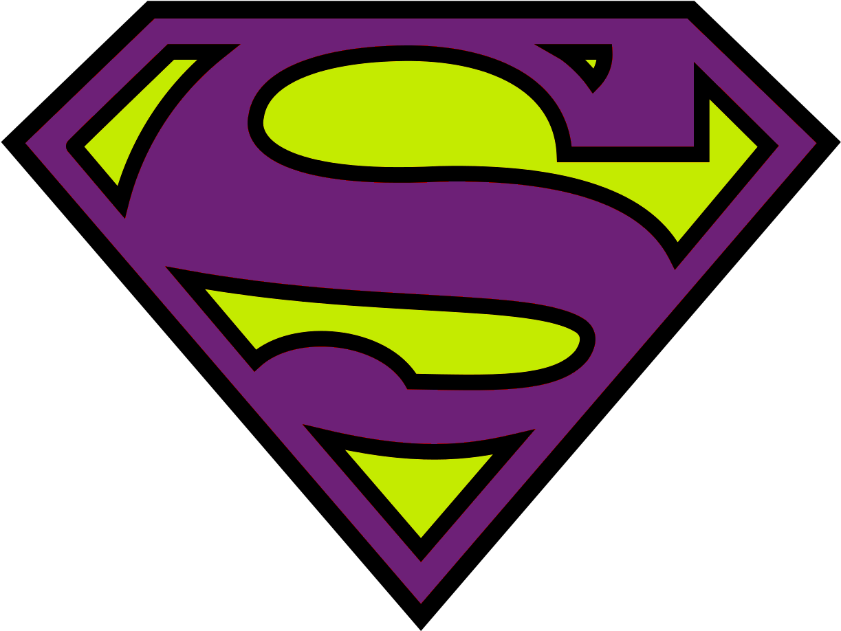 1280px Superman Shield Svg - Dream League Logo Superman Clipart (1280x961), Png Download