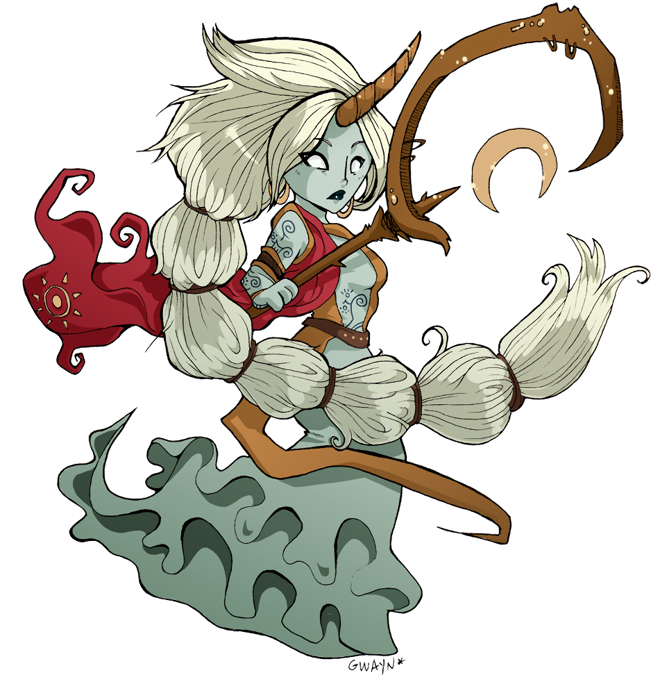 Soraka By Gwaynsbox Hd Wallpaper Fan Art Artwork League - Drawing Clipart (962x1080), Png Download