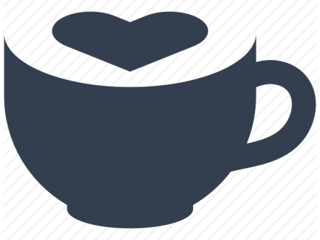 Heart Coffee Icon Clipart (640x480), Png Download