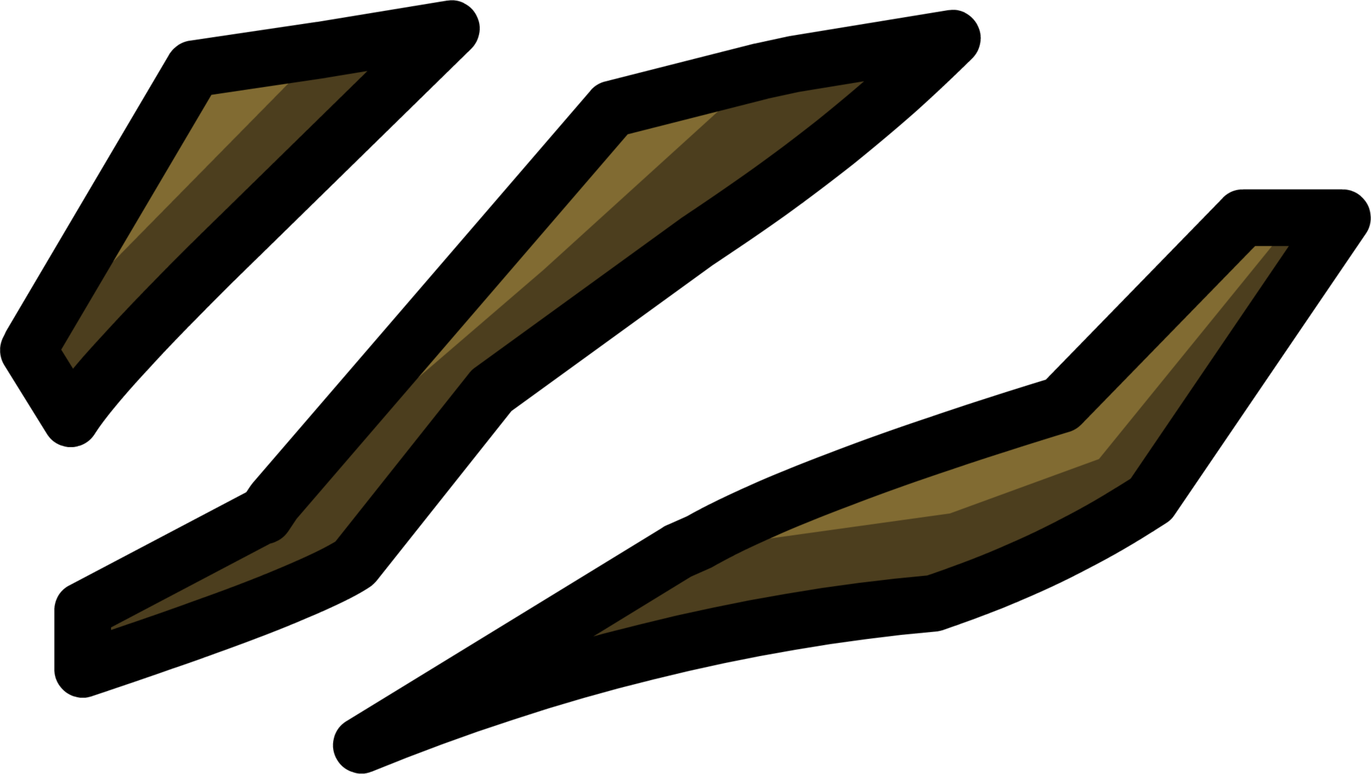 Claw Marks Sprite 003 Clipart (2000x1129), Png Download