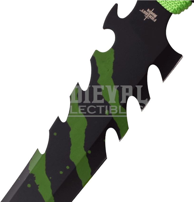 Item - Fantasy Swords Green Clipart (850x850), Png Download