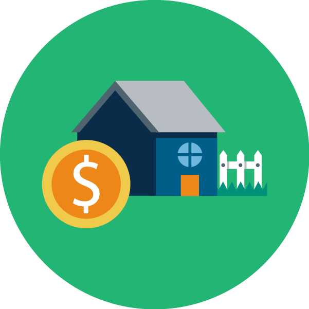 Home Clipart Public Housing - Png Download (601x601), Png Download