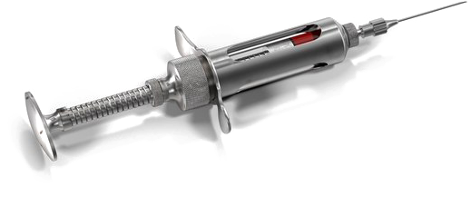 Syringe Needle Png Transparent Hd Photo - Vintage Syringe Transparent Png Clipart (600x600), Png Download