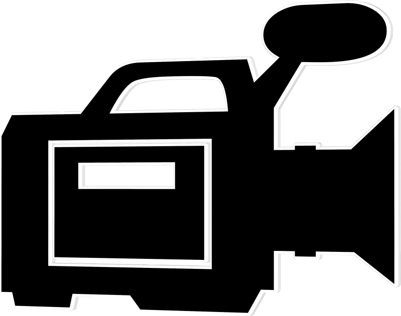 Download Video Camera Icon Png Clipart Photographic - Video Camera Icon Png Transparent Png (800x631), Png Download