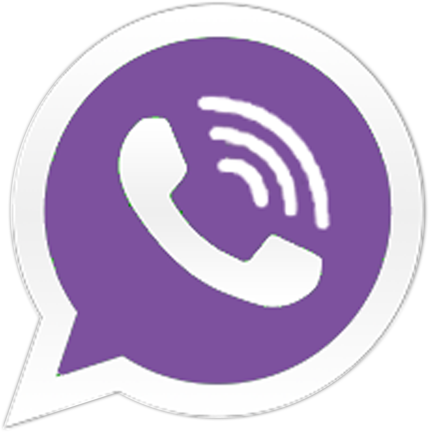 Viber Icon Free - Vector Viber Logo Png Clipart (2050x2050), Png Download